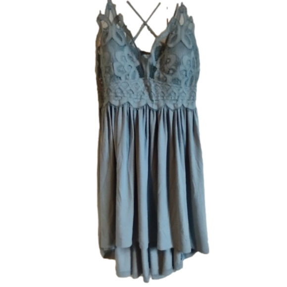 Zenana Crochet Lace High Low Cami Top Size XL - Picture 10 of 11